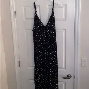 ASOS polka dot maxi dress